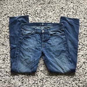 7 For All Mankind Standard Fit Men’s Blue Jeans